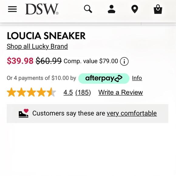 Lucky Brand Loucia Gray Suede Leopard White Sole Lace Up Sneaker 7.5 - Picture 9 of 10